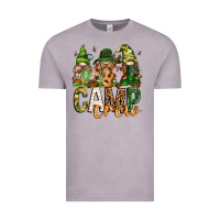 Vintage Zinc camp crew with gnomies Vintage Tee - texasbilliewilder