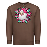 Chestnut pink Christmas Santa Claus sunflower Premium Sweatshirt - Jasminsmagicworld