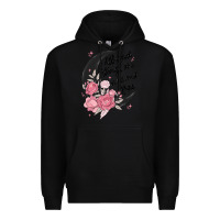 Black all good things are wild and free Premium Hoodie - MaliasSmallBusiness