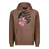 Chestnut all good things are wild and free Premium Hoodie - MaliasSmallBusiness
