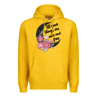 Lemon all good things are wild and free Premium Hoodie - MaliasSmallBusiness