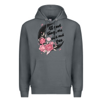 Rock all good things are wild and free Premium Hoodie - MaliasSmallBusiness