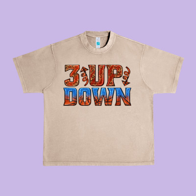 Urban Heavy Tee 3 up 3 down basketball