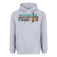 Heather Grey not perfect just forgiven Heavyweight Hoodie - Artiststas