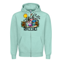 Hello Summer Zipper Hoodie | Teevron
