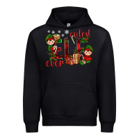 Black Cutest Elf Ever Christmas Urban Hoodie - BundleAndBundleShop