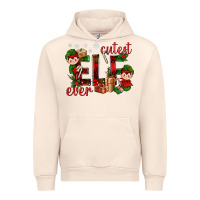 Sandshell Cutest Elf Ever Christmas Urban Hoodie - BundleAndBundleShop