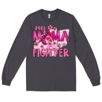 Smoke My Mama Is a Fighter with Ribbon Long Sleeve Tee - texasbilliewilder