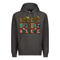 Smoke believe believe believe Premium Hoodie - AdoDesignShop