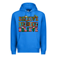 True Royal believe believe believe Premium Hoodie - AdoDesignShop