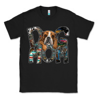 Black dog mom Classic Tee - SublimationCraftShop