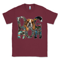 Burgundy dog mom Classic Tee - SublimationCraftShop