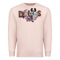 Pale Pink dialysis technician kidney tech Premium Sweatshirt - NancyCooperArtShop