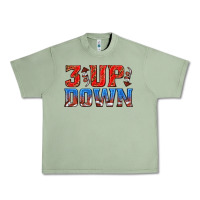 Oil Green 3 up 3 down football Urban Heavy Tee - texasbilliewilder