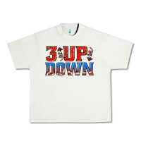 Pistachio 3 up 3 down football Urban Heavy Tee - texasbilliewilder