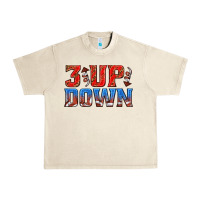 Sandshell 3 up 3 down football Urban Heavy Tee - texasbilliewilder