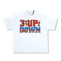 White 3 up 3 down football Urban Heavy Tee - texasbilliewilder