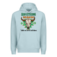 Blue Mist something orange tells me were not done Premium Hoodie - MaliasSmallBusiness