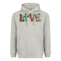 Moon Dust western love with cross Heavyweight Hoodie - Artiststas