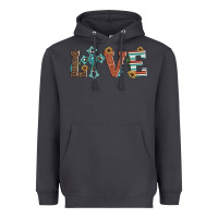 Smoke western love with cross Heavyweight Hoodie - Artiststas