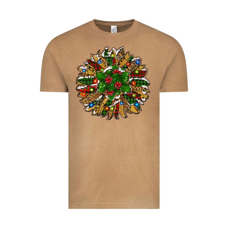 Leopard Christmas Sunflower Vintage Tee by RanaPortraitStore | Teevron