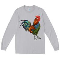 Moon Dust rooster Long Sleeve Tee - RanaPortraitStore