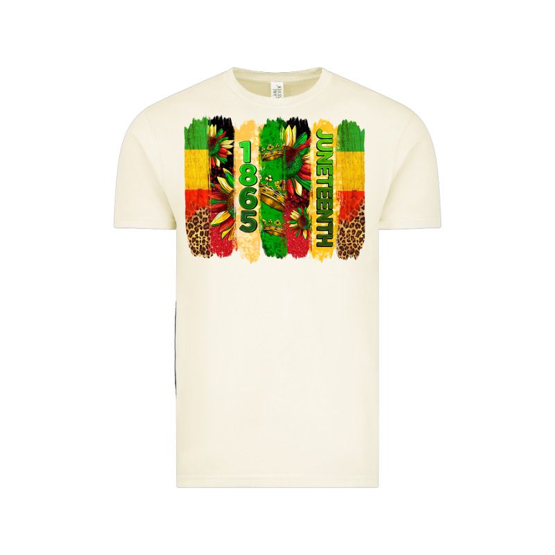 Juneteenth Brushstrokes Vintage Tee by BarkalooDesign | Teevron