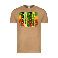 Vintage Camel juneteenth brushstrokes Vintage Tee - BarkalooDesign