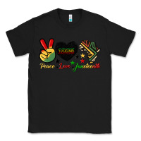 Black peace love juneteenth 1865 Classic Tee - HRA Design Shop