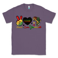 Lavender peace love juneteenth 1865 Classic Tee - HRA Design Shop