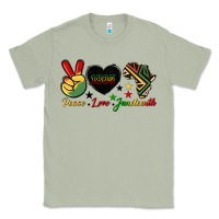 Matcha peace love juneteenth 1865 Classic Tee - HRA Design Shop