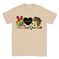 Mushroom peace love juneteenth 1865 Classic Tee - HRA Design Shop