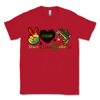Red peace love juneteenth 1865 Classic Tee - HRA Design Shop