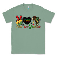 Sage peace love juneteenth 1865 Classic Tee - HRA Design Shop