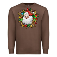 Chestnut santa claus sunflower Premium Sweatshirt - Jasminsmagicworld