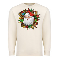 Sandshell santa claus sunflower Premium Sweatshirt - Jasminsmagicworld