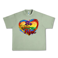 Oil Green be you tiful Urban Heavy Tee - Zillion Design Studio