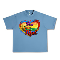 Pebble Blue be you tiful Urban Heavy Tee - Zillion Design Studio