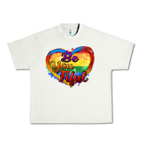 Pistachio be you tiful Urban Heavy Tee - Zillion Design Studio