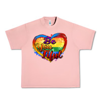 Salmon be you tiful Urban Heavy Tee - Zillion Design Studio