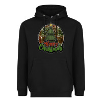 Black happy christmas black Heavyweight Hoodie - JahusDesignShop