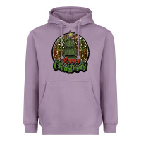 Lavender happy christmas black Heavyweight Hoodie - JahusDesignShop