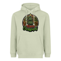 Matcha happy christmas black Heavyweight Hoodie - JahusDesignShop