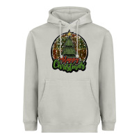 Moon Dust happy christmas black Heavyweight Hoodie - JahusDesignShop