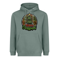 Sage happy christmas black Heavyweight Hoodie - JahusDesignShop