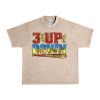 French Oak 3 up 3 down softball Urban Heavy Tee - texasbilliewilder