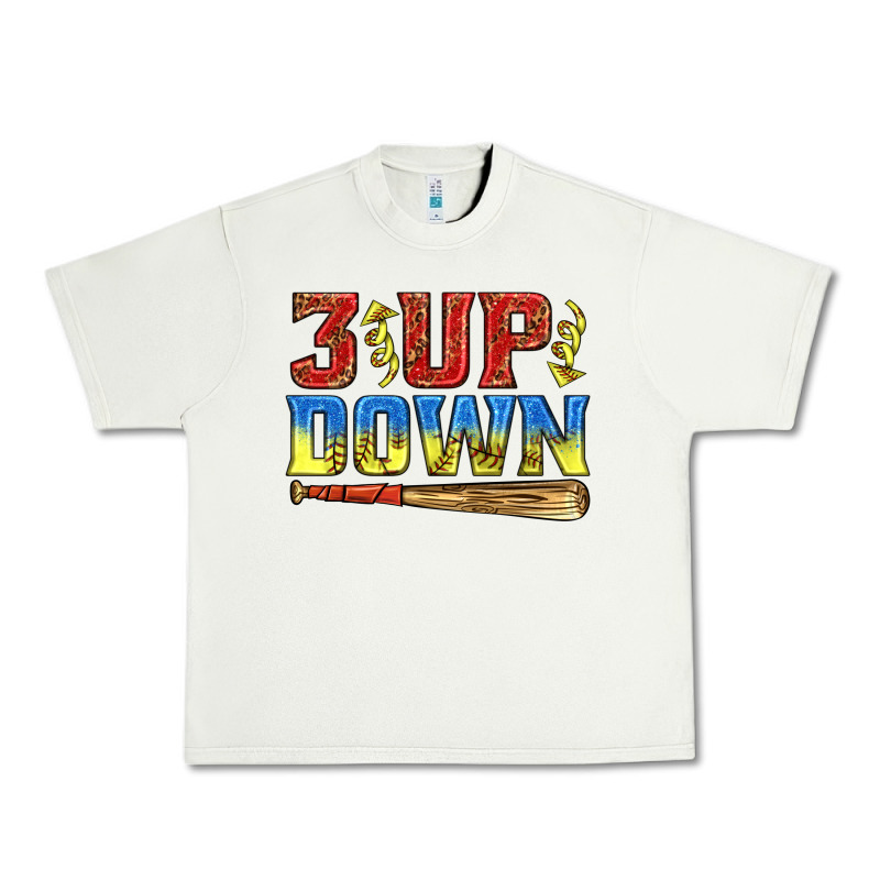 3 Up 3 Down Softball Urban Heavy Tee by texasbilliewilder | Teevron