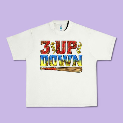 Urban Heavy Tee 3 up 3 down softball
