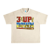 Sandshell 3 up 3 down softball Urban Heavy Tee - texasbilliewilder