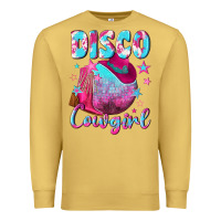 Antique Gold disco cowgirl Premium Sweatshirt - NancyCooperArtShop